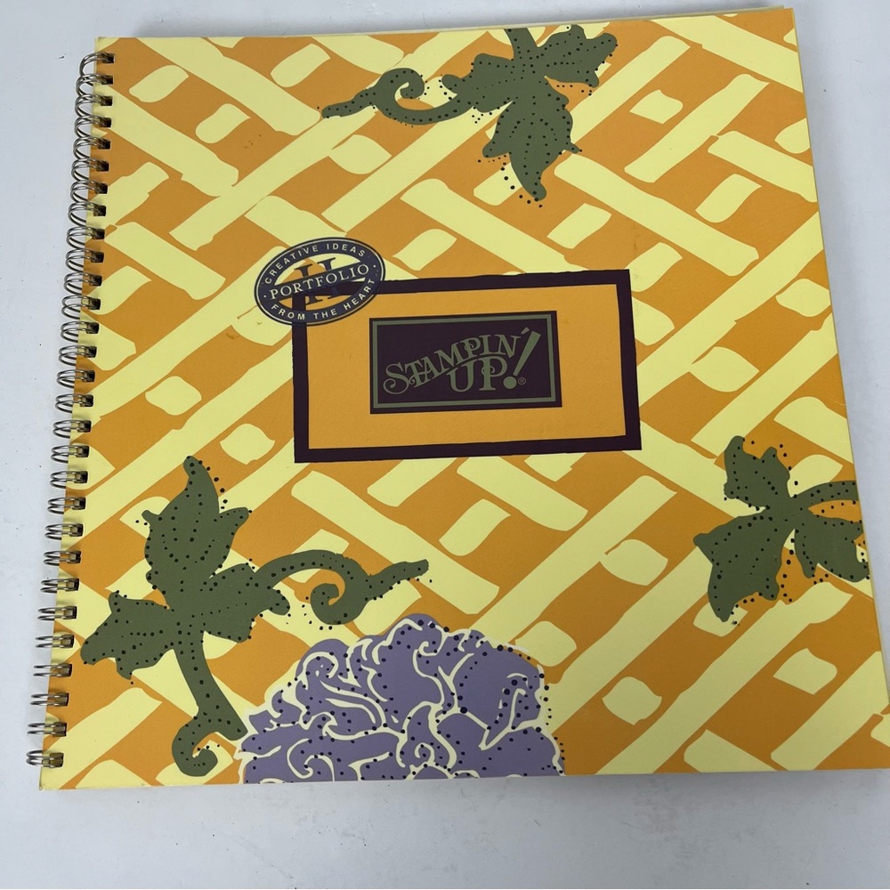 Creative Ideas From The Heart Portfolio by Stampin’ Up! Spiral Bound Craft Book